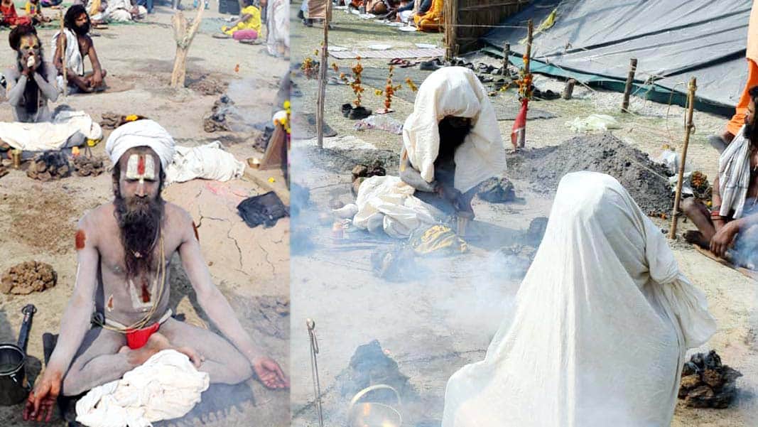 monk in sweltering heat hatha