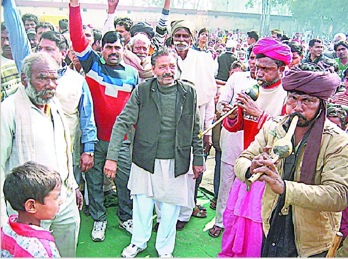 Budhana rally