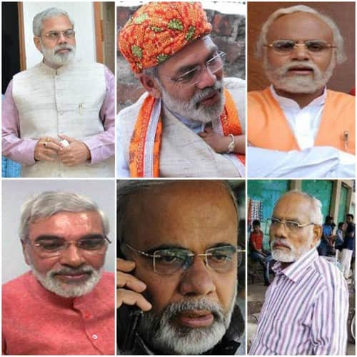 have you seen these people before looks like pm Modi