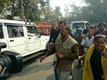 Congress SP road show in Agra
