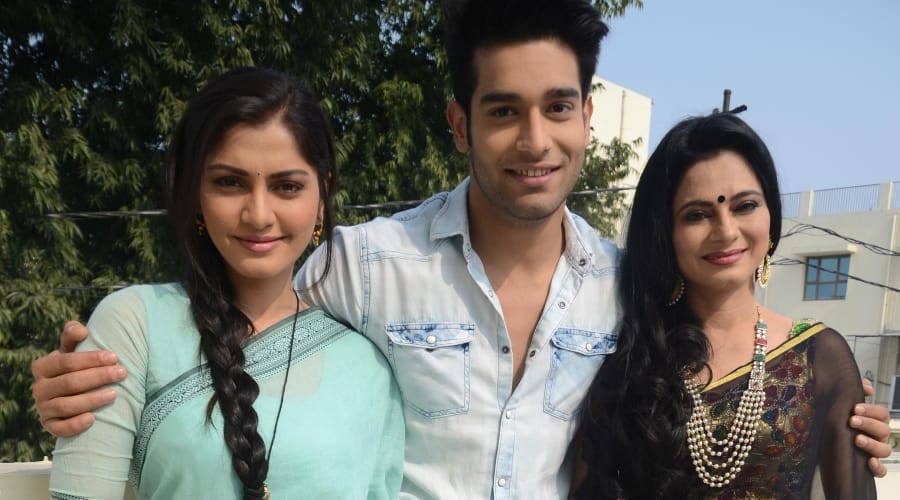 tv artist tasneem and abhishek in  lucknow