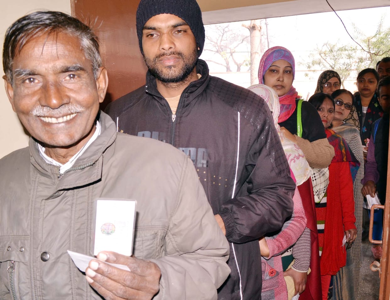 Write read only by 38.71 per cent polling