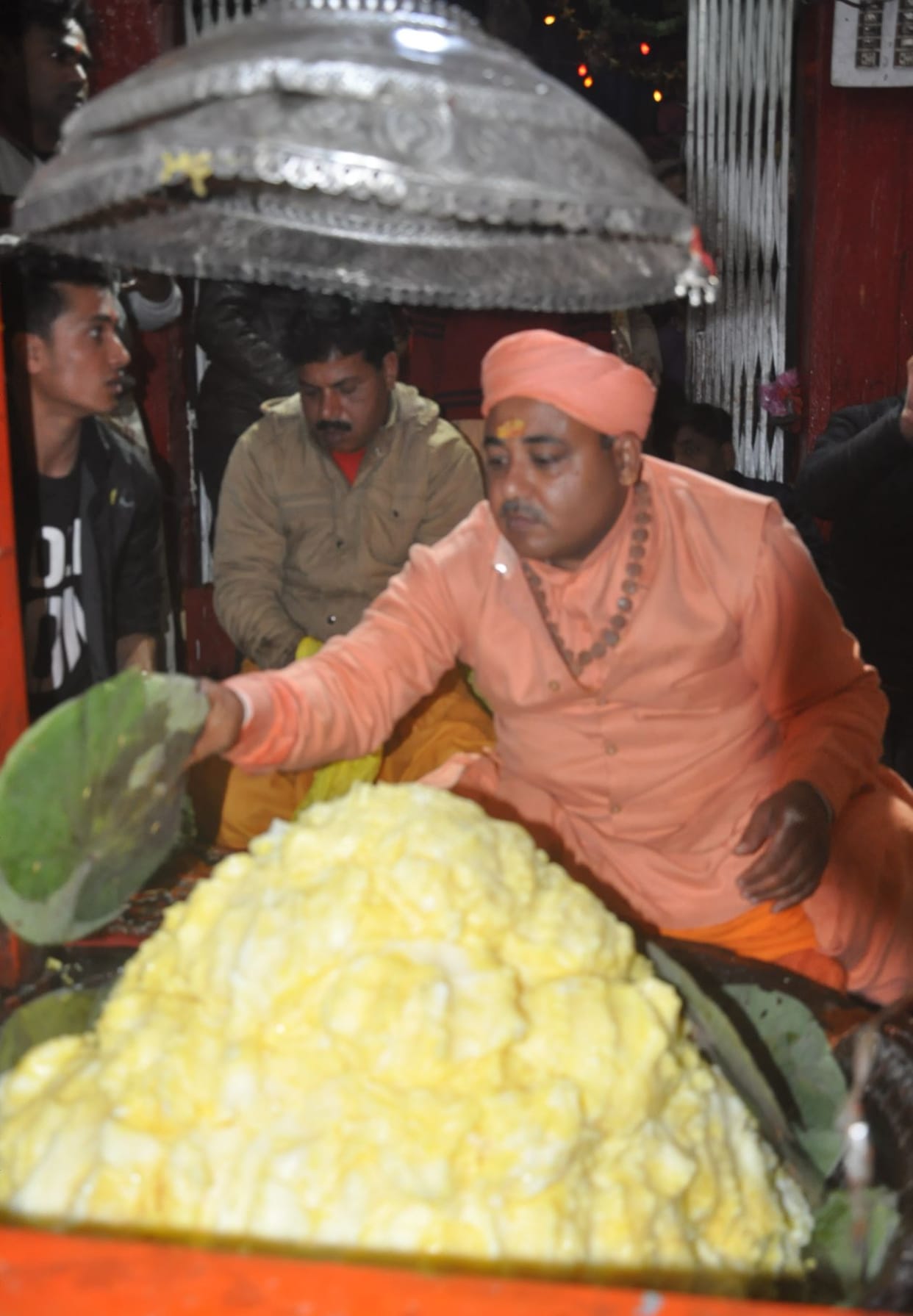 The melted butter lotus ritual for world peace.