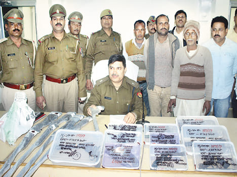 Aslha illegal factory busted
