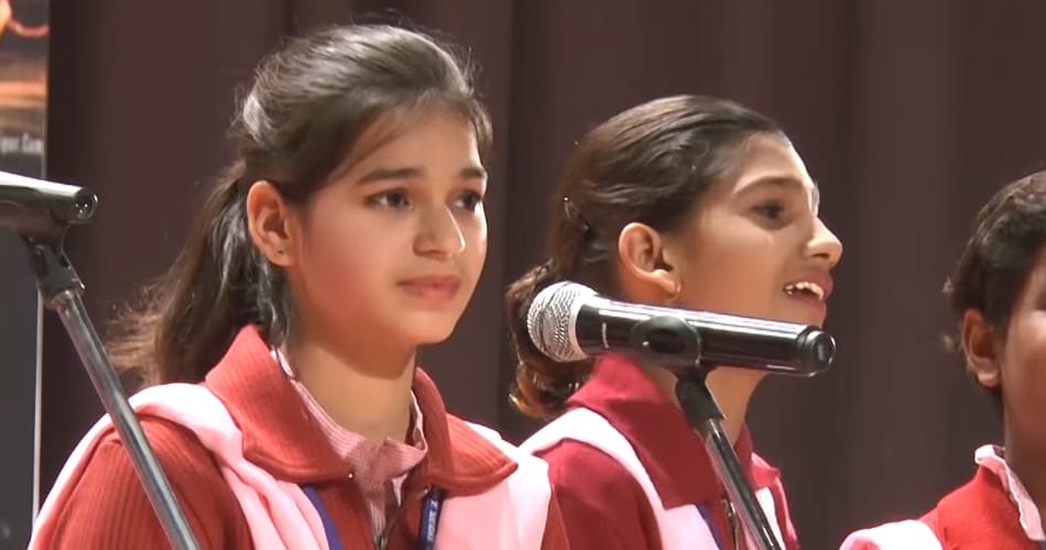 controversy on Haryanavi song Bata Mere Yaar Sudama Re viral on youtube sung by girl students
