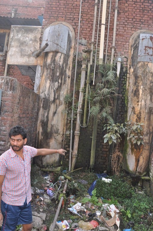 Railway colony Bichiya's condition