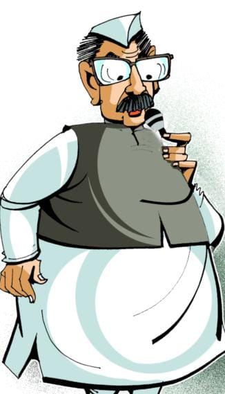 Indulging in anti-party activities, several congressmen expelled