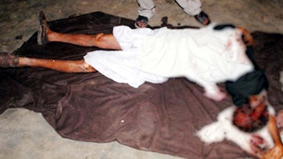after horrible murder farmers head thrown 