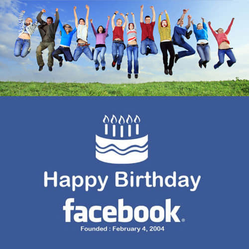Today is facebook's birthday, know something special 