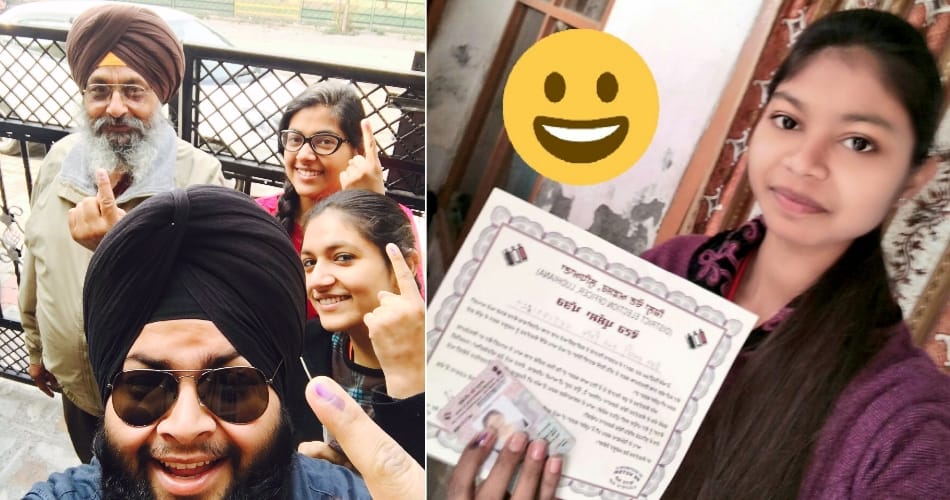 honour of first time voters of punjab assembly election 2017