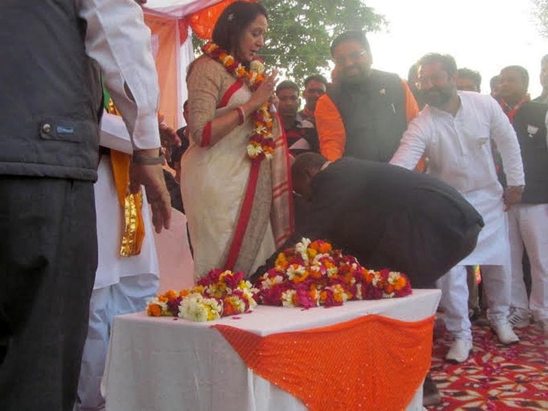 hemamalini election campaign news