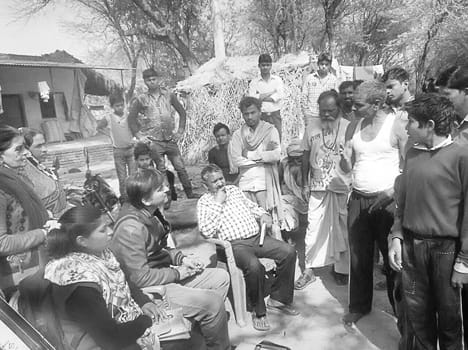 Villagers drove pulse polio team