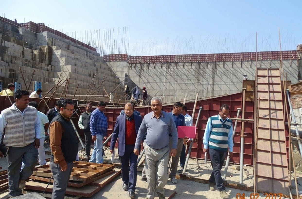 emphasis  to building of kanhar roject 