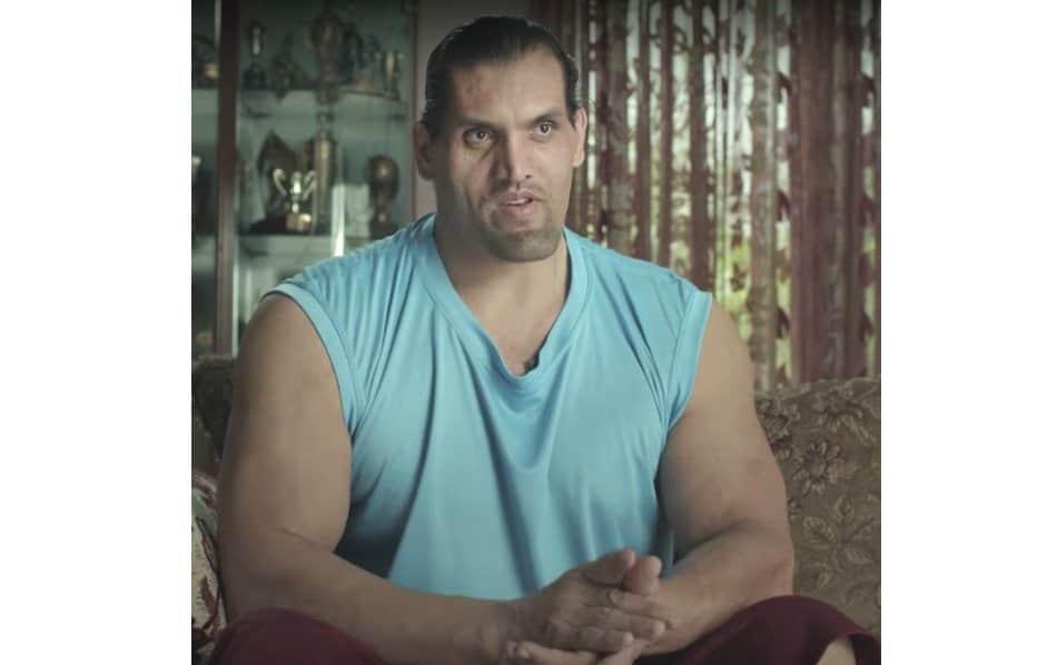 wwe champion the great khali wrestling show in pm modi hometown gujrat