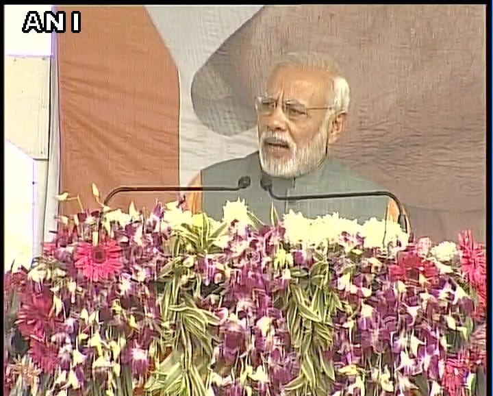 Prime Minister Narendra Modi meerut rally