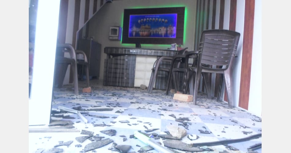 Demolition in akali dal office, allegation on aap workers