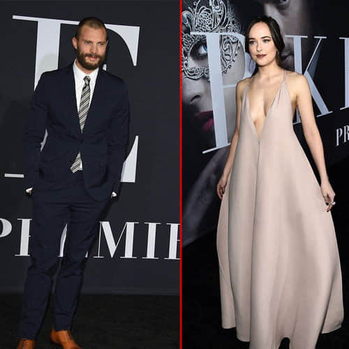 this hollywood actress reached in party in revealing dress