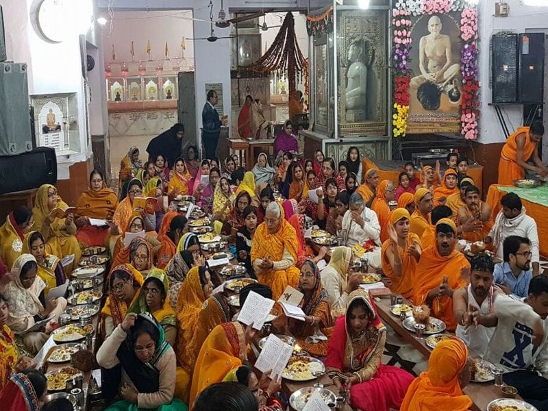 sanmati saagar vidhaan mein jhoome shraavak-shraavikaen
