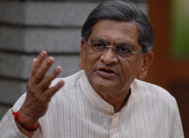 Congress leader SM Krishna may be join BJP