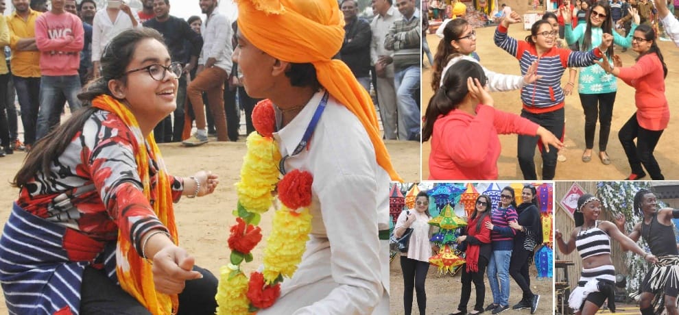 60 thousand people saw the beautiful drum dance, fiercely Thirke student from Delhi