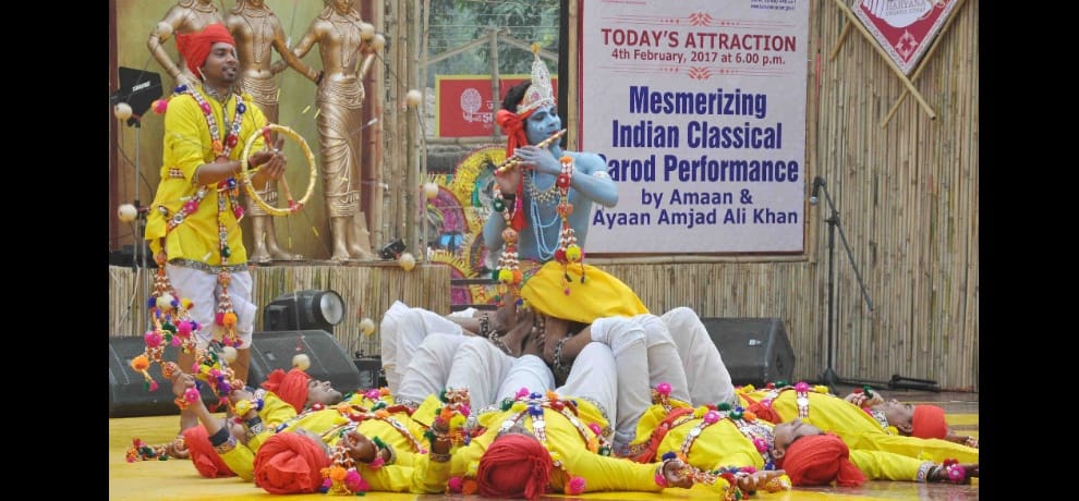 60 thousand people saw the beautiful drum dance, fiercely Thirke student from Delhi