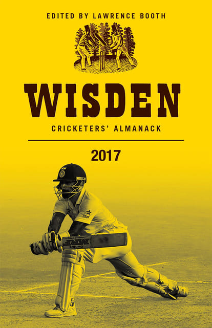 Virat named Wisden's Leading Cricketer in the World for 2016 