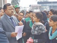 Medical College of administration due to incomplete preparations then hang OPD inaugurated, Karnal