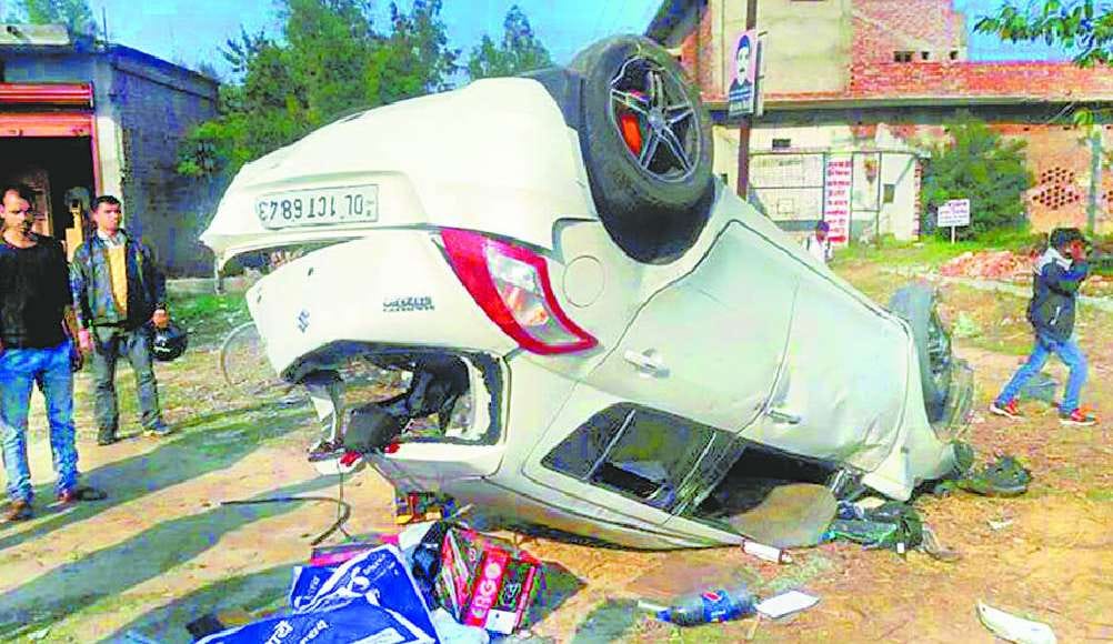Three killed in car collision