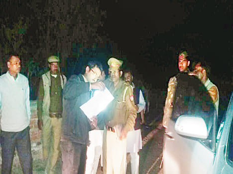 SP candidate proclaim vehicle seized