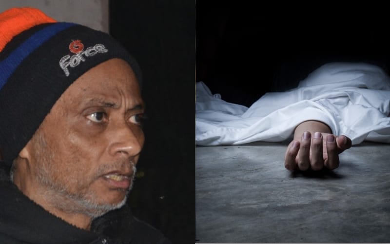 man was living with his dead mother