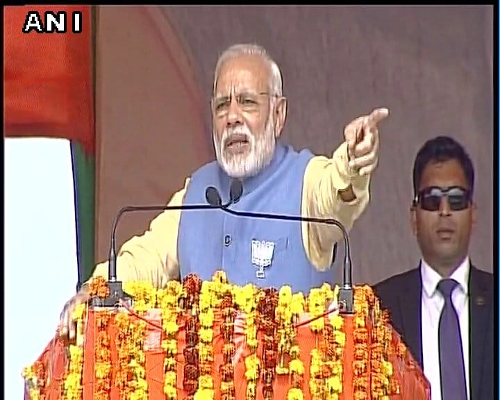 PM Modi rally in Aligarh focused on youth and corruption