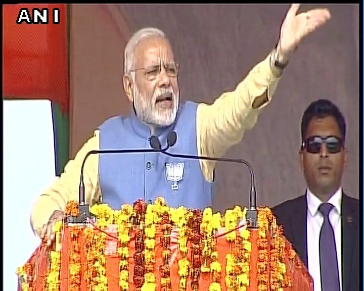 PM Modi rally in Aligarh focused on youth and corruption