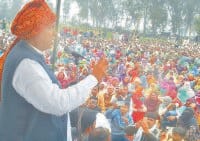 reservation, protest, government, has set up 50 bull, not a man with his 51st, jind