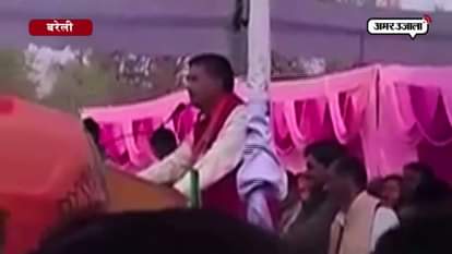 rajesh mishra says bjp will run the police station from home, video goes viral 