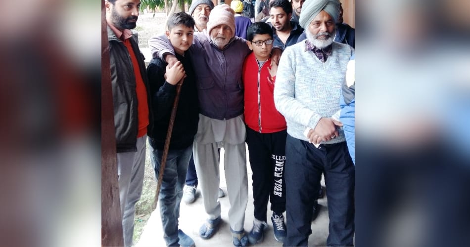 Shri ram mahant, first voter since fir elections in independent india