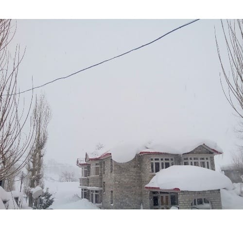 snowfall in upper himachal