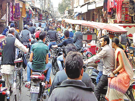 Encroachment was jam