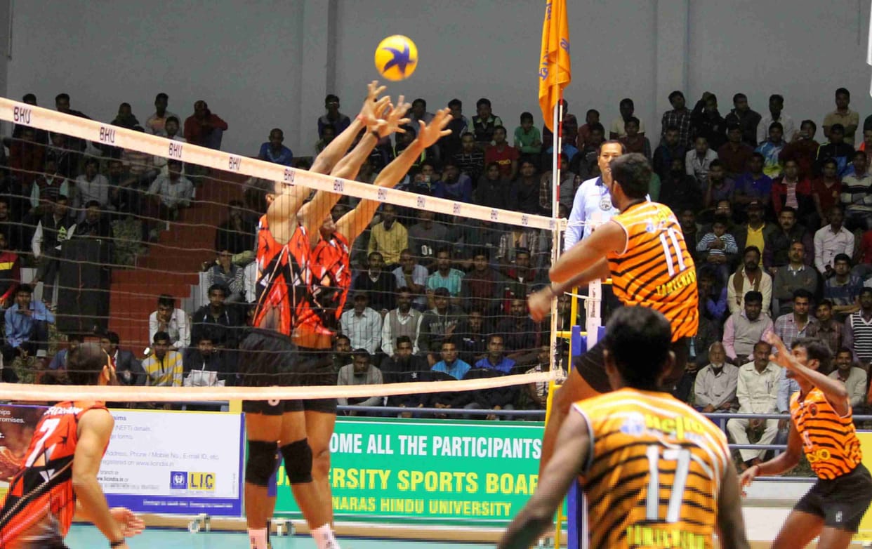 Volleyball Federation Championship an impressive debut in Varanasi