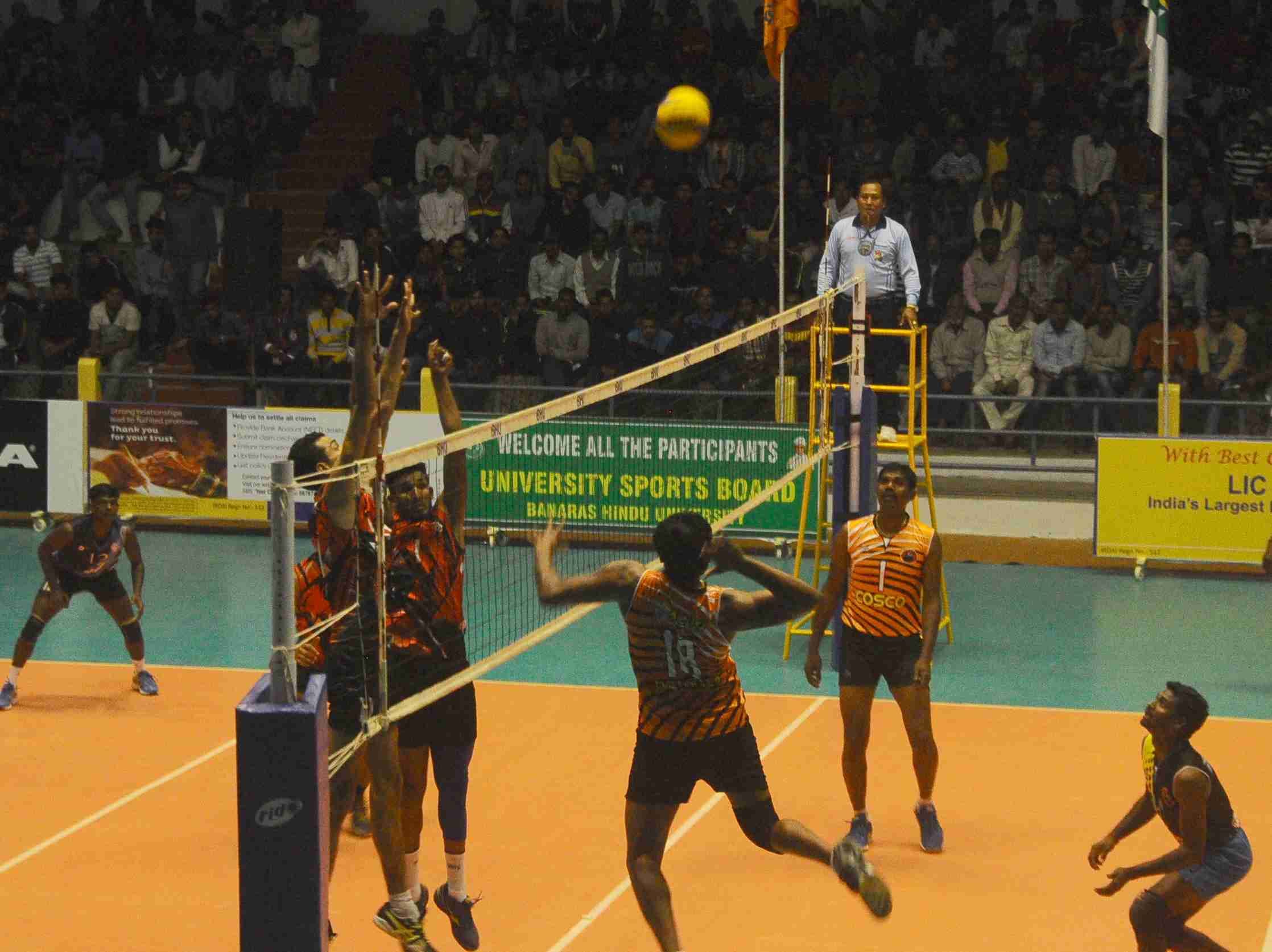 Volleyball Federation Championship an impressive debut in Varanasi