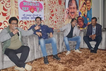meerut pahunche bhabiji ghar par hain ke kalakar, jamakar machaaya dhamaal, dekhen tasveren