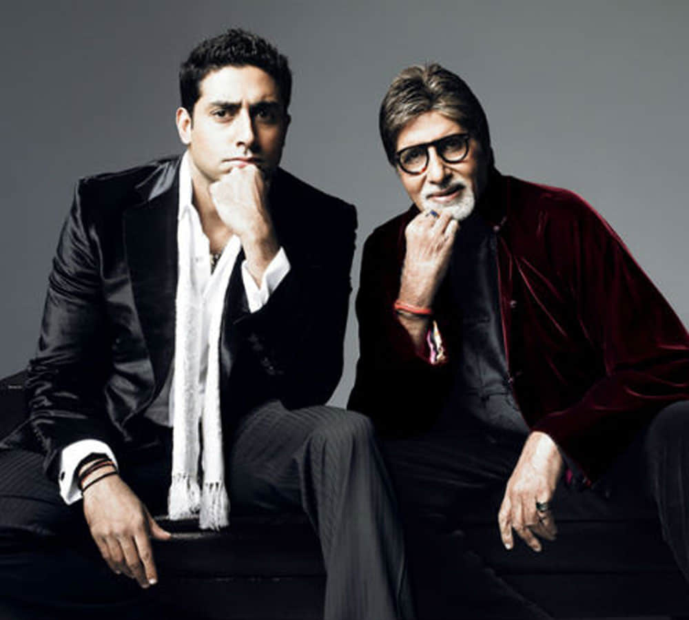 amitabh bachchan birthday wishes to abhishek bachchan