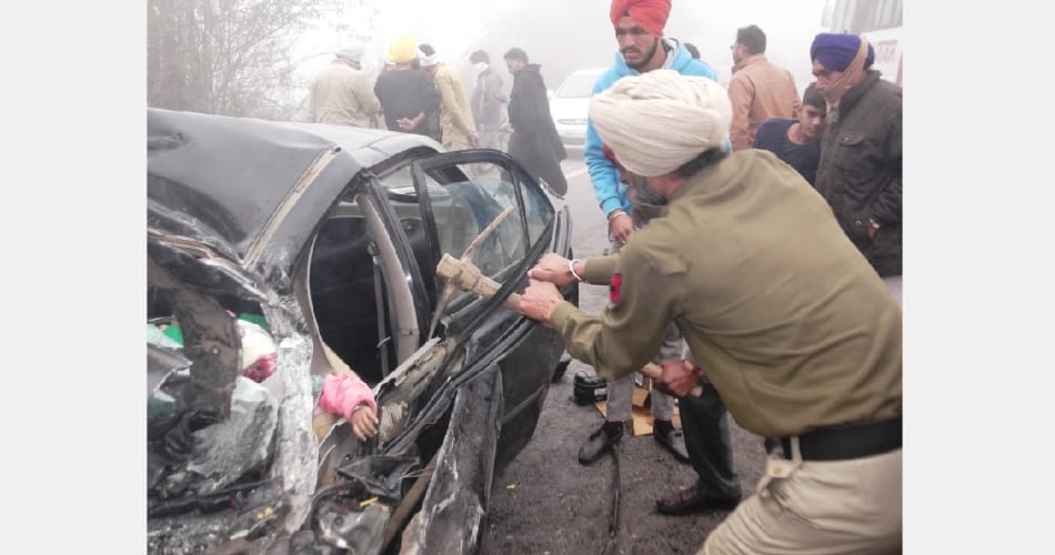 four people killed in road accident at amritsar moga highway in firozpur