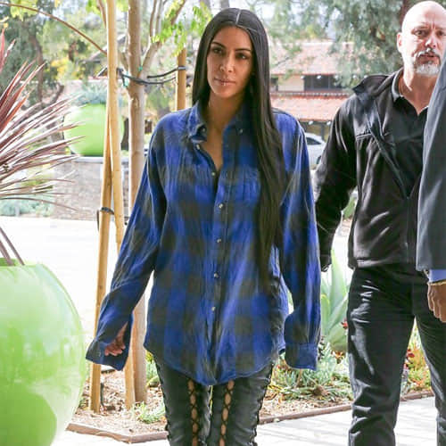 Kim Kardashian  latest manicure trend