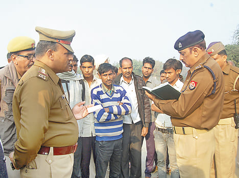 Village youths suspecting murder