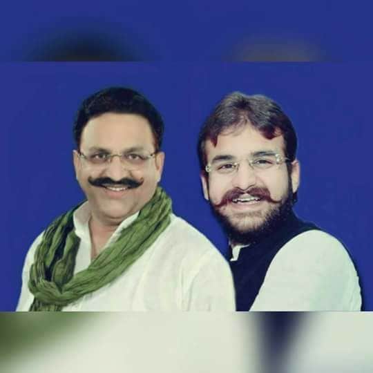  mukhtar ansari's son abbas ansari.