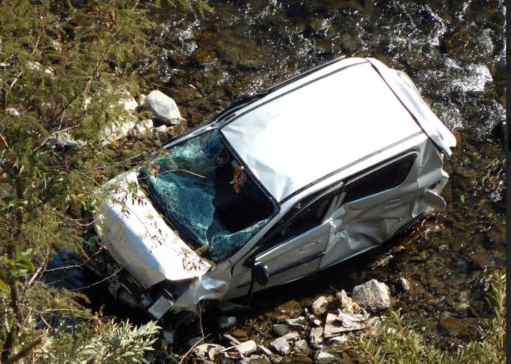 Three Killed iThree Killed in Car Accident at Shillai, Sirmaur.n Car Accident at Shillai, Sirmaur.