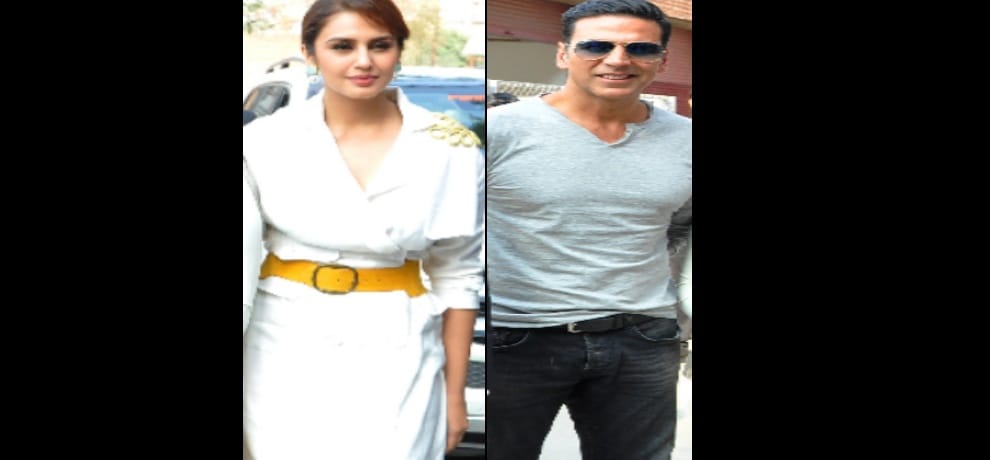Amity Akshay Kumar and Huma Qureshi arrived, the students raised fiercely bang