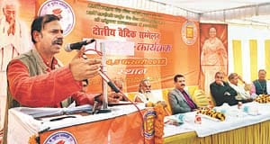 Sanskrit mandatory at all universities: Prof. Hanglu