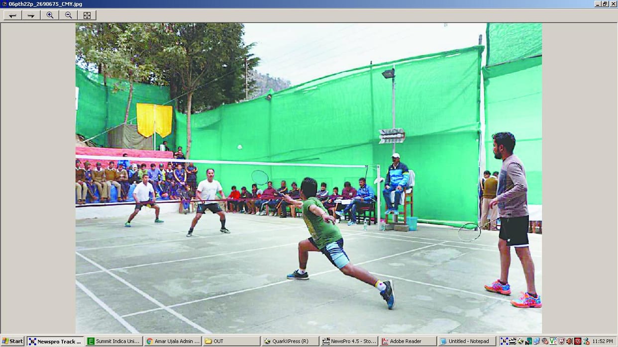 Pithoragarh badminton semis