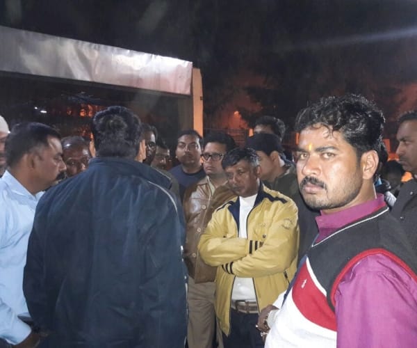 A lawyer attacked in Lucknow.